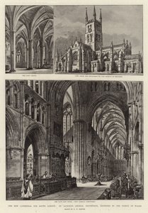 La Nueva Catedral para el Sur de Londres, Iglesia de St Saviour, Southwark, reabierta por el Príncipe de Gales